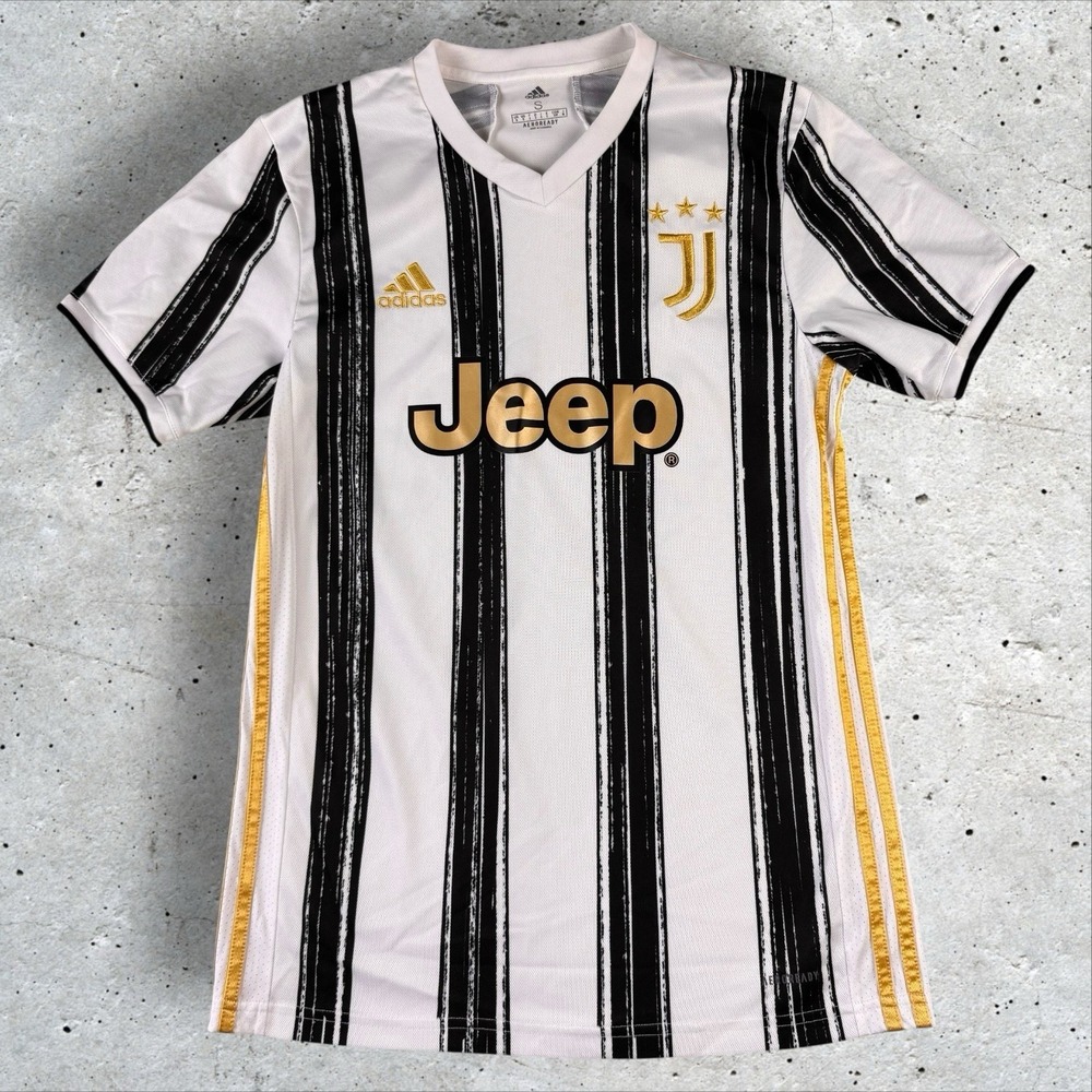 Adidas Juventus Jersey Men's Small Jeep 2020/21 Home Jersey EI9894